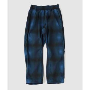 スラックス White Mountaineering(ホワイトマウンテニアリング) OMBRE CHECK 2TUCK PANTS メンズ レディース