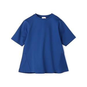 tシャツ スーピマモクロディ ペプラムTシャツ レディース
