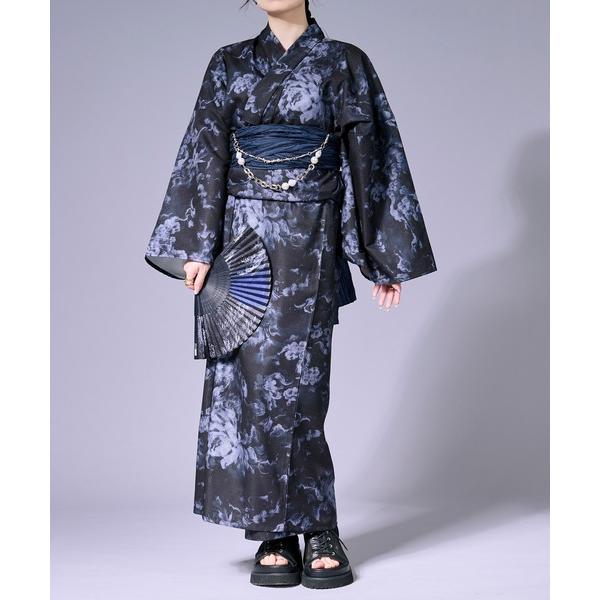 浴衣 扇子付きアソート浴衣3set「浴衣・兵児帯・扇子」 メンズ レディース
