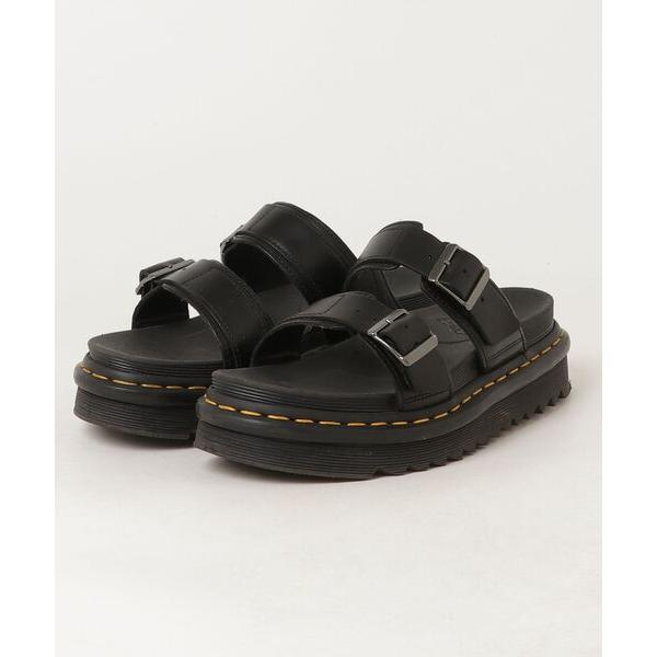「Dr. Martens」 フラットサンダル - ブラック レディース