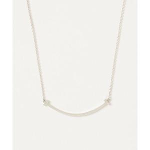 「TIFFANY&Co.」 スマイル ペンダント - シルバー レディース