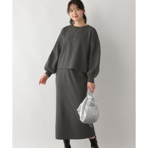 「GLOBAL WORK Smile Seed Store」 セットアップ SMALL チャコール レディース