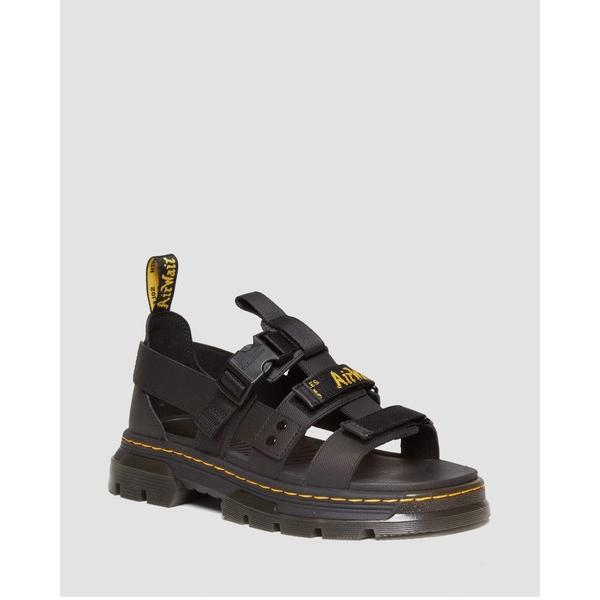 「Dr. Martens」 フラットサンダル - ブラック レディース