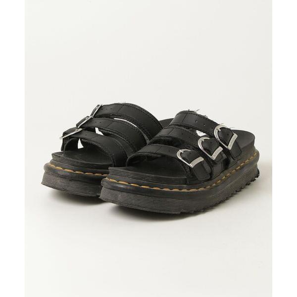 「Dr. Martens」 フラットサンダル 4 ブラック レディース