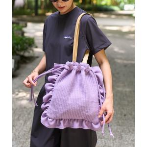 ショルダーバッグ バッグ Aya kawasaki for FREAK'S STORE/アヤカワサキ 「Beach ＆ Festival」別注 キルティング巾着バッグ レディース