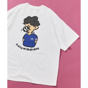 tシャツ kaoyorinakami × FREAK'S STORE/カオヨリナカミ 別注 サッカーボールボーイ Tee メンズ レディース