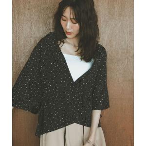 uvカット ブラウス シャツ 夏 半袖 Airy Breezeブラウス/636702 レディース