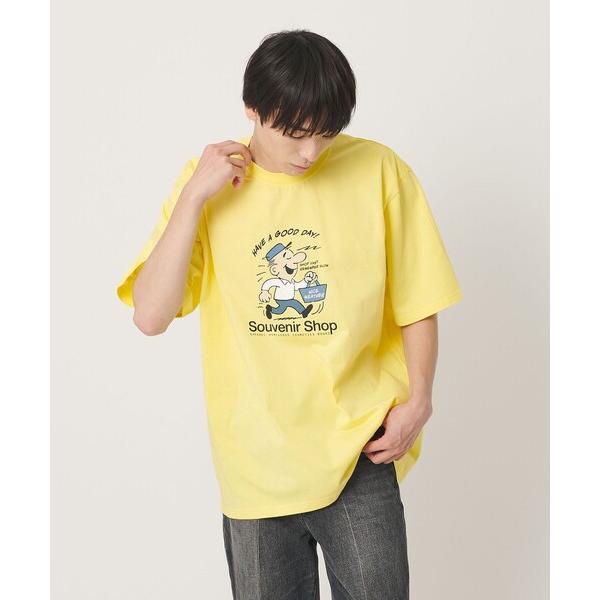 tシャツ 「NICE WEATHER」アイコニックプリント Tシャツ メンズ レディース