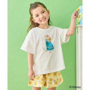 tシャツ 「ディズニー/FROZEN」「綿100%」ひんやり オーバーサイズTシャツ キッズ 子供服 男の子 女の子