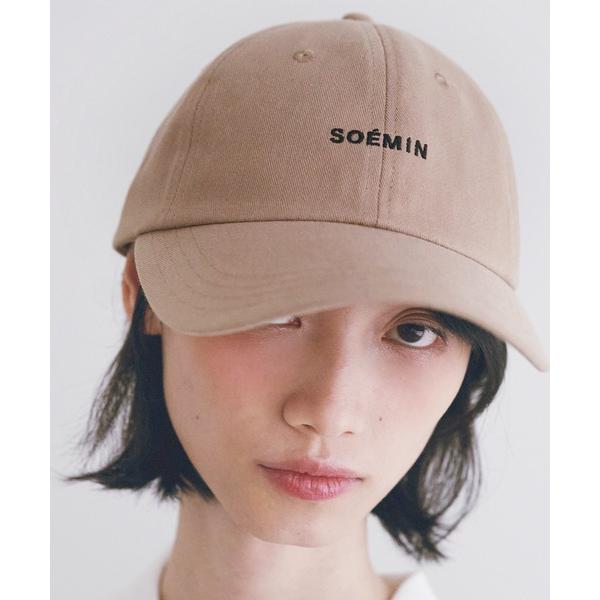 キャップ 帽子 レディース Basic logo cap／ベーシックロゴ刺繍キャップ レディース