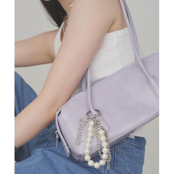 ハンドバッグ Horizontal bag／スクエア ロングハンドルバッグ
