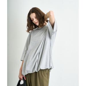 tシャツ 半袖 「WEB限定」「UNISEX」裾バルーンビックシルエットTEE レディース メンズ