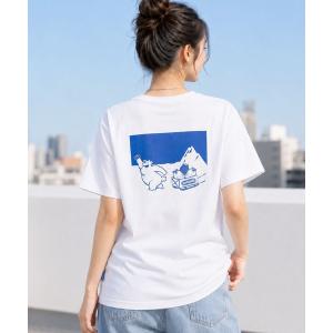 tシャツ 「OUTDOOR×ヒヤロン」メンズ バックプリントTシャツ ひんやり 冷感 メンズ