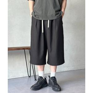 ワイドパンツ パンツ 接触冷感バギーショーツ メンズ レディース