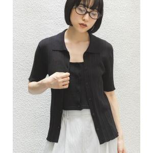 ニット セーター ビスチェSETニットシャツ レディース