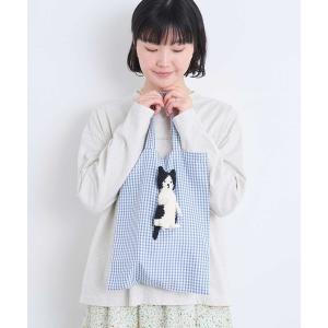 トートバッグ ぬいぐるみみたいなネコバッグ レディース
