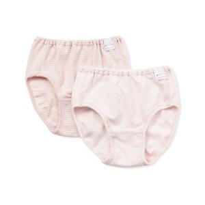 ショーツ ジュニアショーツ キッズ　フライス編みショーツ　２枚組