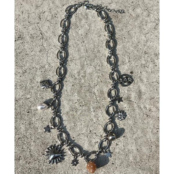 ネックレス BLOOMING CHARM necklace(pink strawberry) レディ...