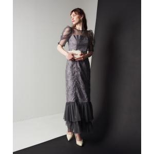 ドレス lily lace tierd dress