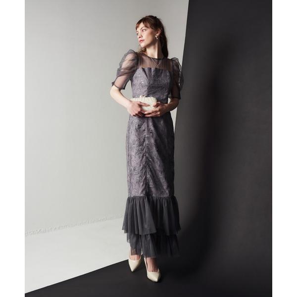 ドレス lily lace tierd dress