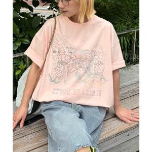 tシャツ 半袖 「UNISEX」アマルフィーアソートプリントTEE レディース メンズ