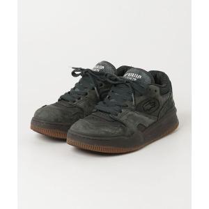 「LACOSTE」 ローカットスニーカー US5.5 グリーン レディース