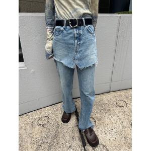 「BLACK BY MOUSSY」 デニムパンツ 1 ライトブルー レディース