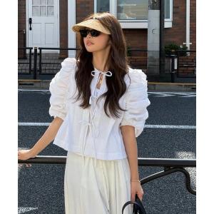 「styling/」 7分袖ブラウス FREE ホワイト レディース