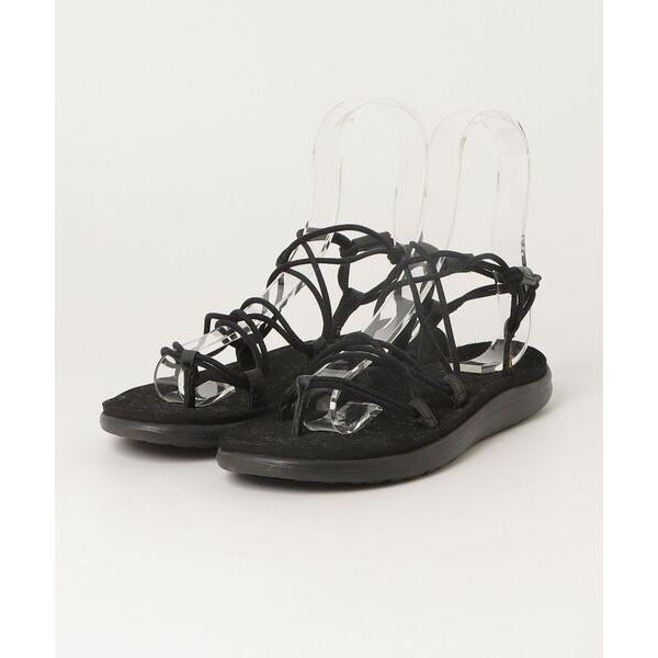 「Teva」 フラットサンダル W7 ブラック レディース