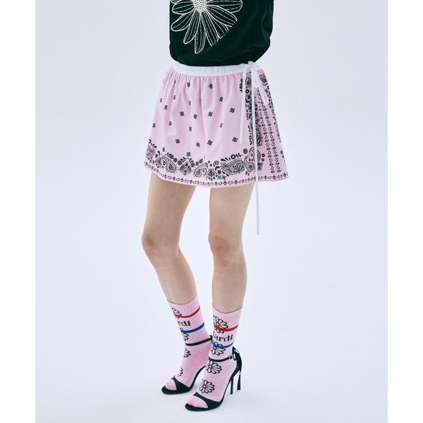 スカート FLARE MINI SKIRT PAISLEY / フレア ミニ スカート ペイズリー