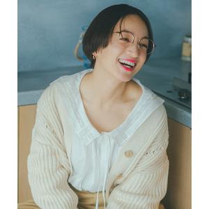 「studio CLIP」 長袖シャツ FREE オフホワイト レディース