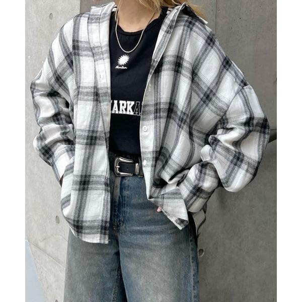 「ABYS」 「Futier land」長袖シャツ MEDIUM ホワイト レディース