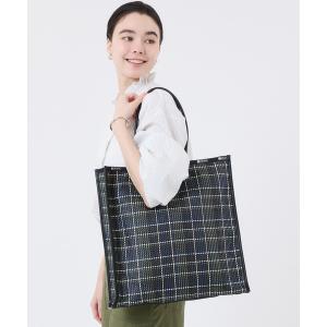 トートバッグ WOVEN LG TOTE マルチメッシュノワール レディース