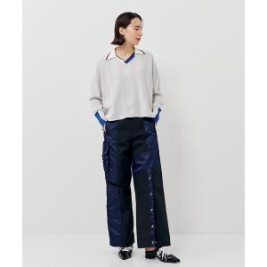 「A + TOKYO」 パンツ 2 ブルー レディース