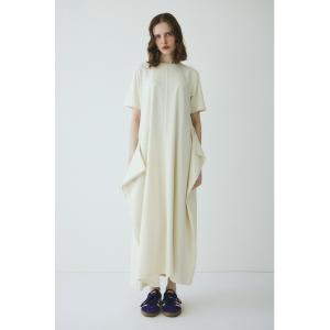 ワンピース Deformation flare cut onepiece / ディフォメーションフレアーカットワンピース