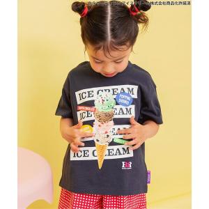 tシャツ 「リンク」サーティワン　グラフィックアートTシャツ(キッズサイズ) キッズ 子供服 男の子 女の子