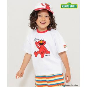 tシャツ 「リンク」SESAME STREET リンガーTシャツ キッズ 子供服 男の子 女の子