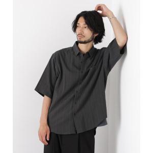 シャツ 半袖 ローンストライプレギュラーカラーシャツ 半袖 メンズ｜ZOZOTOWN Yahoo!店