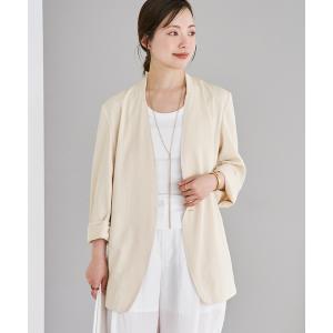 ジャケット ノーカラージャケット 「追加」Light nocollar ジャケット 2 レディース