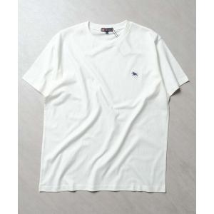 tシャツ 「POLOCHAMPS/ポロチャンプス」 ワンポイント刺繍Tシャツ メンズ