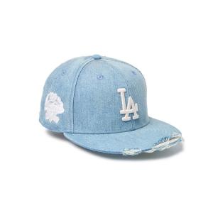 NEW ERA（ニューエラ） 59FIFTY ダメージ NY ヤンキース デニム