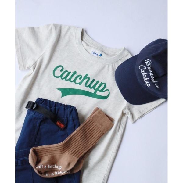 tシャツ ベースボールチーム風グラフィック Tシャツ キッズ 子供服 男の子 女の子