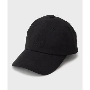 キャップ 帽子 リネンライクロゴキャップ レディース