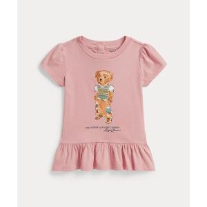 ラルフローレン ベビー Polo ベア コットン ジャージー ペプラム Tシャツ