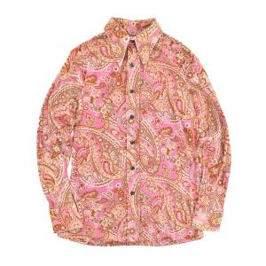 シャツ 「USED」70’s Monticello ペイズリー柄 シャツ メンズ レディース