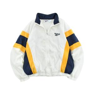 ナイロンジャケット 「USED」90’s Reebok ナイロン トラックジャケット メンズ レディース