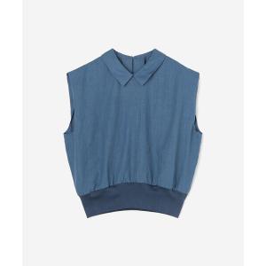 ブラウス シャツ HAVERSACK | リネンポプリン フレンチスリーブシャツ WOMEN レディース
