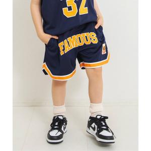 ハーフパンツ パンツ 短パン 「リンク」バスケハーフパンツ_セットアップ可 キッズ 子供服 男の子