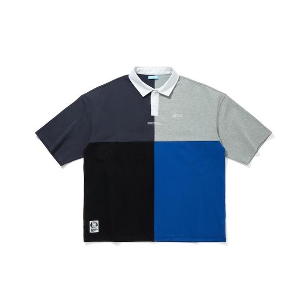 tシャツ OVERSIZED EMBROIDERY LOGO CRAZY RUGBY SHIRT メ...