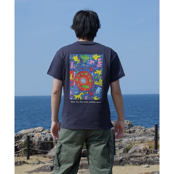 tシャツ 半袖 「アドベンチャーワールド」アドベンチャーワールド クルーネックやをよろずTシャツ レ...